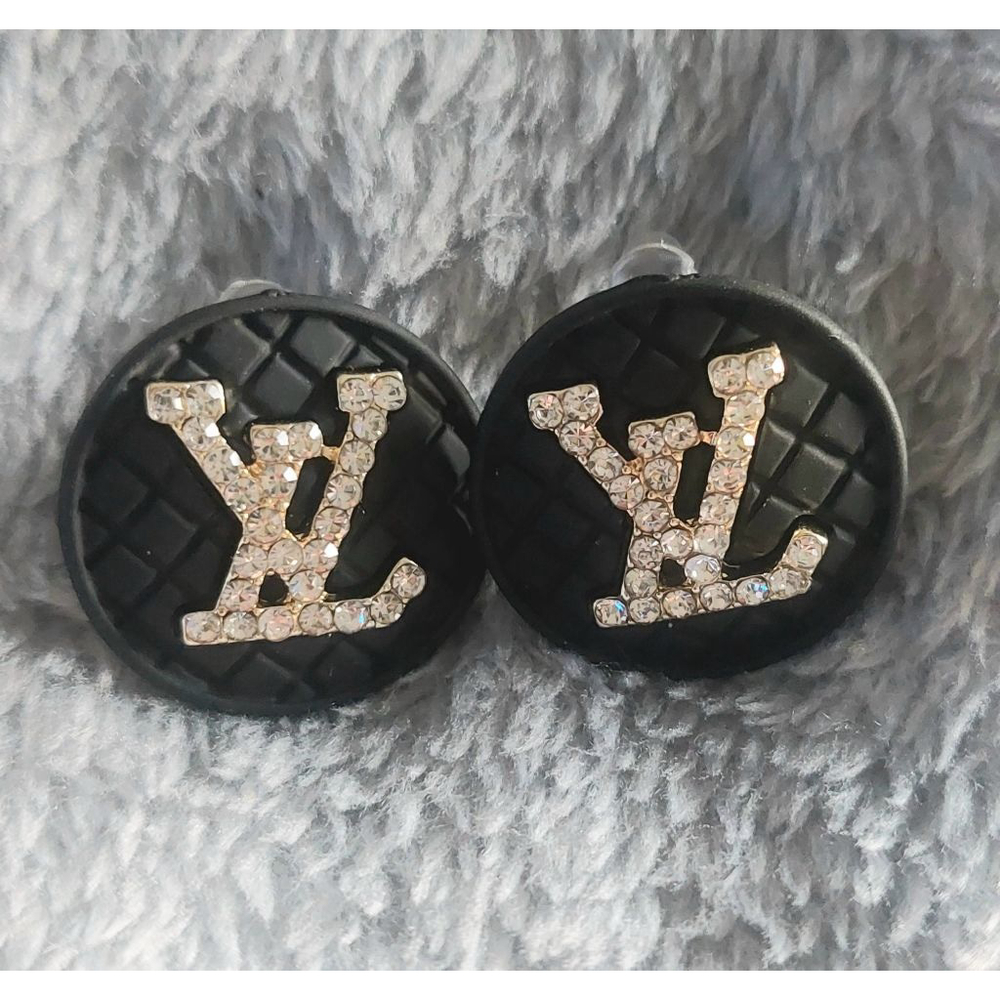 Black and Silver cute earrings